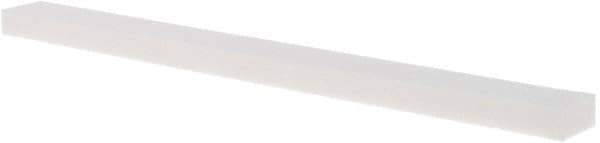 Tru-Maxx - 320 Grit Aluminum Oxide Rectangular Polishing Stone - Extra Fine Grade, 1/2" Wide x 6" Long x 1/4" Thick - Eagle Tool & Supply
