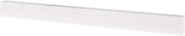Tru-Maxx - 220 Grit Aluminum Oxide Rectangular Polishing Stone - Very Fine Grade, 1/2" Wide x 6" Long x 1/4" Thick - Eagle Tool & Supply