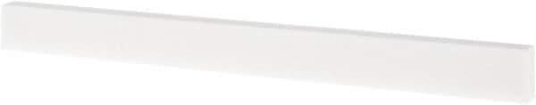 Tru-Maxx - 150 Grit Aluminum Oxide Rectangular Polishing Stone - Very Fine Grade, 1/2" Wide x 6" Long x 1/4" Thick - Eagle Tool & Supply