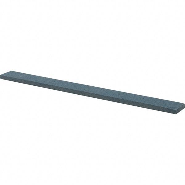 Tru-Maxx - 320 Grit Silicon Carbide Rectangular Polishing Stone - Extra Fine Grade, 1/2" Wide x 6" Long x 1/8" Thick - Eagle Tool & Supply