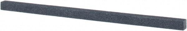 Tru-Maxx - 180 Grit Silicon Carbide Square Polishing Stone - Very Fine Grade, 1/4" Wide x 6" Long x 1/4" Thick - Eagle Tool & Supply