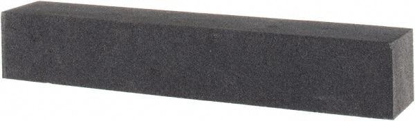 Tru-Maxx - 150 Grit Silicon Carbide Square Polishing Stone - Very Fine Grade, 1" Wide x 6" Long x 1" Thick - Eagle Tool & Supply