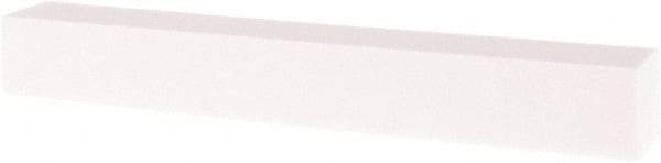 Tru-Maxx - 150 Grit Aluminum Oxide Square Polishing Stone - Very Fine Grade, 1" Wide x 8" Long x 1" Thick - Eagle Tool & Supply