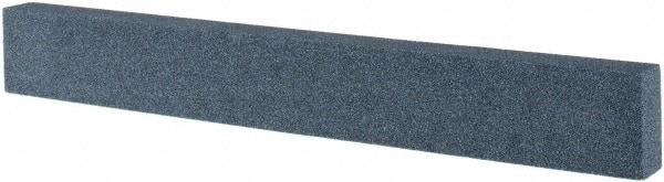 Tru-Maxx - 120 Grit Aluminum Oxide Rectangular Roughing Stone - Fine Grade, 1" Wide x 8" Long x 1/2" Thick - Eagle Tool & Supply