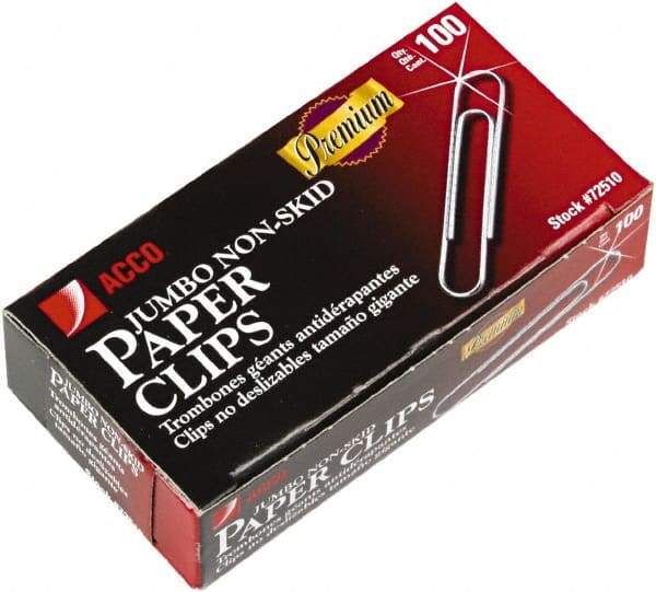ACCO - 1-3/4" Wide Paper Fastener - Silver - Eagle Tool & Supply