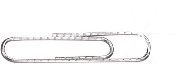 ACCO - 1-3/8" Wide Paper Fastener - Silver - Eagle Tool & Supply