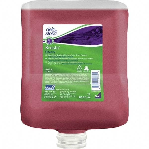 SC Johnson Professional - 2 L Dispenser Refill Paste Hand Cleaner with Grit - Cherry Scent - Eagle Tool & Supply