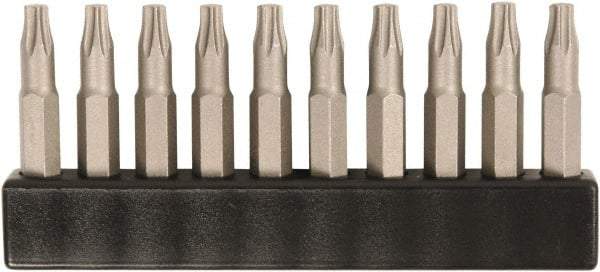 Wiha - 4mm Drive T7 Torx Screwdriver Bit - 28mm OAL - Eagle Tool & Supply