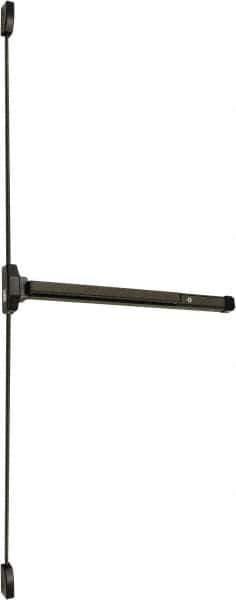 Falcon - Nonhanded, Surface Vertical Rod - Duronodic Finish, 30 to 36" Door Width, Grade 1 - Eagle Tool & Supply