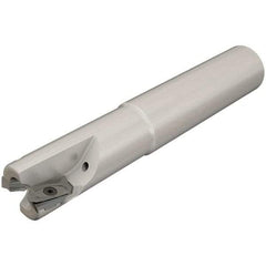 Iscar - 25mm Cut Diam, 13.5mm Max Depth of Cut, 25mm Shank Diam, 140mm OAL, Indexable Square Shoulder End Mill - HM90 AXCR 1505.. Inserts, Cylindrical Shank, 90° Lead Angle, Through Coolant, Series Helialu - Eagle Tool & Supply