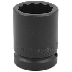 SK - Impact Socket - 3/4"DR 12PT 1-1/16" THIN WALL IMPACT SOCKET - Eagle Tool & Supply