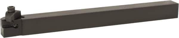 Hertel - IAS, External, Right Hand, 1" Max Depth of Cut, 1" Min Groove Width, Indexable Grooving Tool Holder - IA.2R Insert Compatibility, 1/2" Shank Height, 1/2" Shank Width, 6" OAL - Eagle Tool & Supply