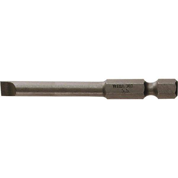 Wiha - 9/64" Power Bit - 1/4" Drive, 2-3/4" OAL - Eagle Tool & Supply
