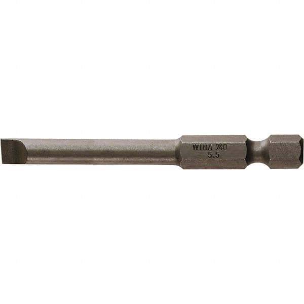 Wiha - 5/32" Power Bit - 1/4" Drive, 2-3/4" OAL - Eagle Tool & Supply