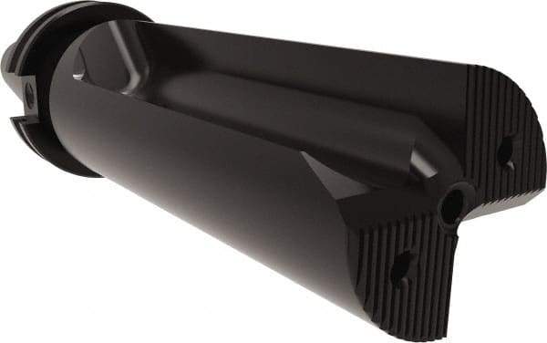 Allied Machine and Engineering - 5-1/2" Max Drill Depth, 2.2xD, 2.2" Diam, Indexable Insert Drill - 2 Inserts, CAT40 Taper Shank - Eagle Tool & Supply
