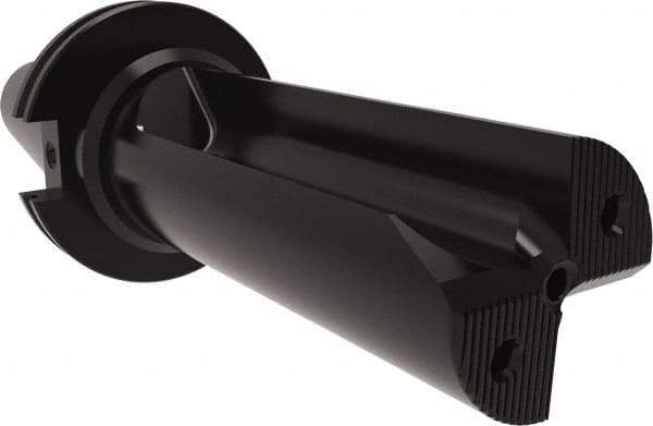 Allied Machine and Engineering - 5-3/4" Max Drill Depth, 2.2xD, 61mm Diam, Indexable Insert Drill - 2 Inserts, CAT50 Taper Shank - Eagle Tool & Supply