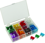 96 Pc. Blade Fuse Assortment - Zinc electrodes - Eagle Tool & Supply