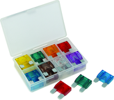 24 Pc. Maxi Blade Fuse Assortment - Zinc electrodies - Eagle Tool & Supply