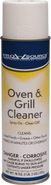 PRO-SOURCE - 18 oz Grill & Oven Cleaner - Comes in Aerosol Can - Eagle Tool & Supply