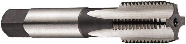 DORMER - 1/2-14 BSPP, 4 Flute, Bottoming & Plug, Bright Finish, High Speed Steel Tap Set - Right Hand Cut, 87mm OAL, 6H Class of Fit, Series E547 - Eagle Tool & Supply