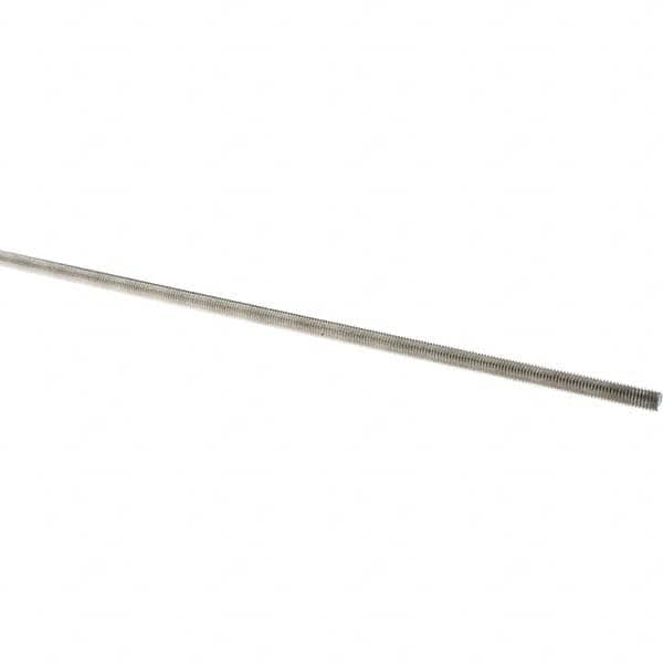 Value Collection - 7/16-14 x 6' Stainless Steel General Purpose Threaded Rod - Eagle Tool & Supply