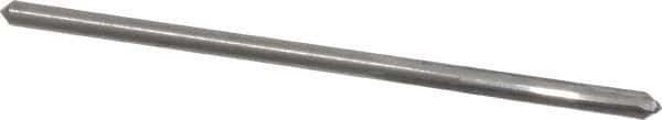 Hertel - 0.0765" Solid Carbide 4 Flute Chucking Reamer - Straight Flute, 0.0765" Straight Shank, 1/2" Flute Length, 1-3/4" OAL - Eagle Tool & Supply