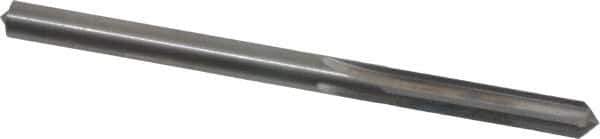 Hertel - 0.198" Solid Carbide 4 Flute Chucking Reamer - Straight Flute, 0.198" Straight Shank, 1" Flute Length, 3" OAL - Eagle Tool & Supply