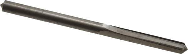 Hertel - 0.202" Solid Carbide 4 Flute Chucking Reamer - Straight Flute, 0.202" Straight Shank, 1" Flute Length, 3" OAL - Eagle Tool & Supply
