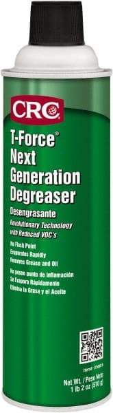 CRC - 18 oz Aerosol Cleaner/Degreaser - Liquid, Slight Ethereal - Eagle Tool & Supply