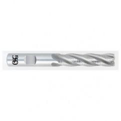 1 x 1 x 2 x 4-1/2 5 Fl HSS-CO Roughing Center Cutting End Mill - Bright - Eagle Tool & Supply