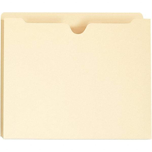 Universal One - 9-5/8 x 11-3/4", Letter Size, Manila, File Jacket - 11 Point Stock - Eagle Tool & Supply