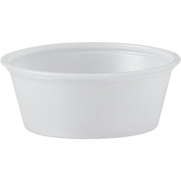 Solo - 1-1/2 oz Polystyrene Portion Cups - Translucent - Eagle Tool & Supply