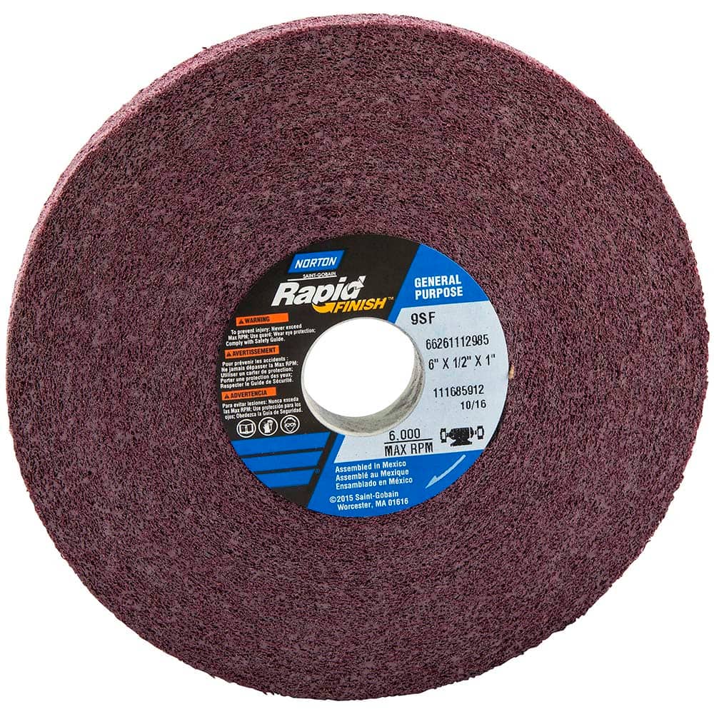 Norton - Deburring Wheels Wheel Type: Convolute Wheel Diameter (Inch): 6 - Eagle Tool & Supply