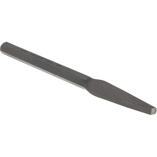 Mayhew - 5-3/4" OAL x 1/4" Blade Width Half Round Nose Chisel - Eagle Tool & Supply