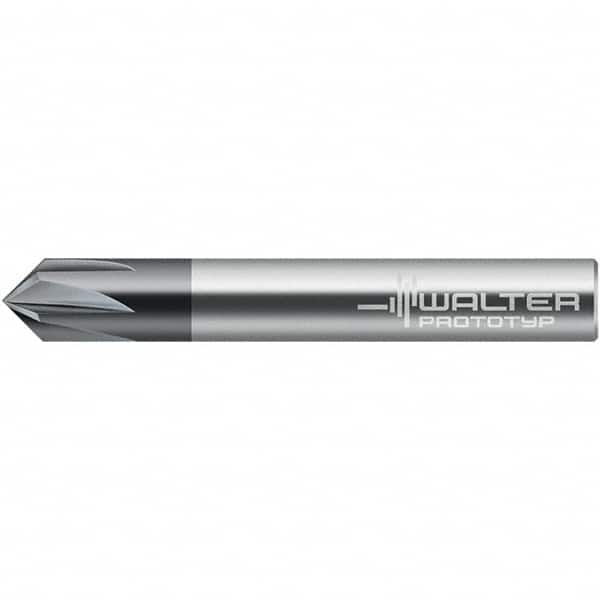 Walter-Prototyp - 3mm Diam Solid Carbide Chamfer Mill - Eagle Tool & Supply