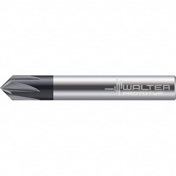 Walter-Prototyp - 1mm Diam Solid Carbide Chamfer Mill - Eagle Tool & Supply