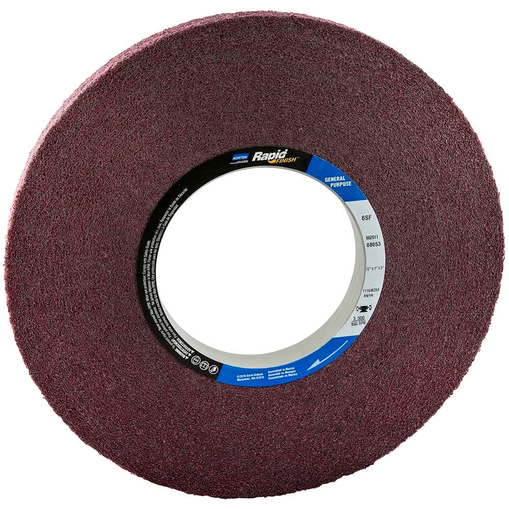 Norton - Deburring Wheels Wheel Type: Convolute Wheel Diameter (Inch): 12 - Eagle Tool & Supply