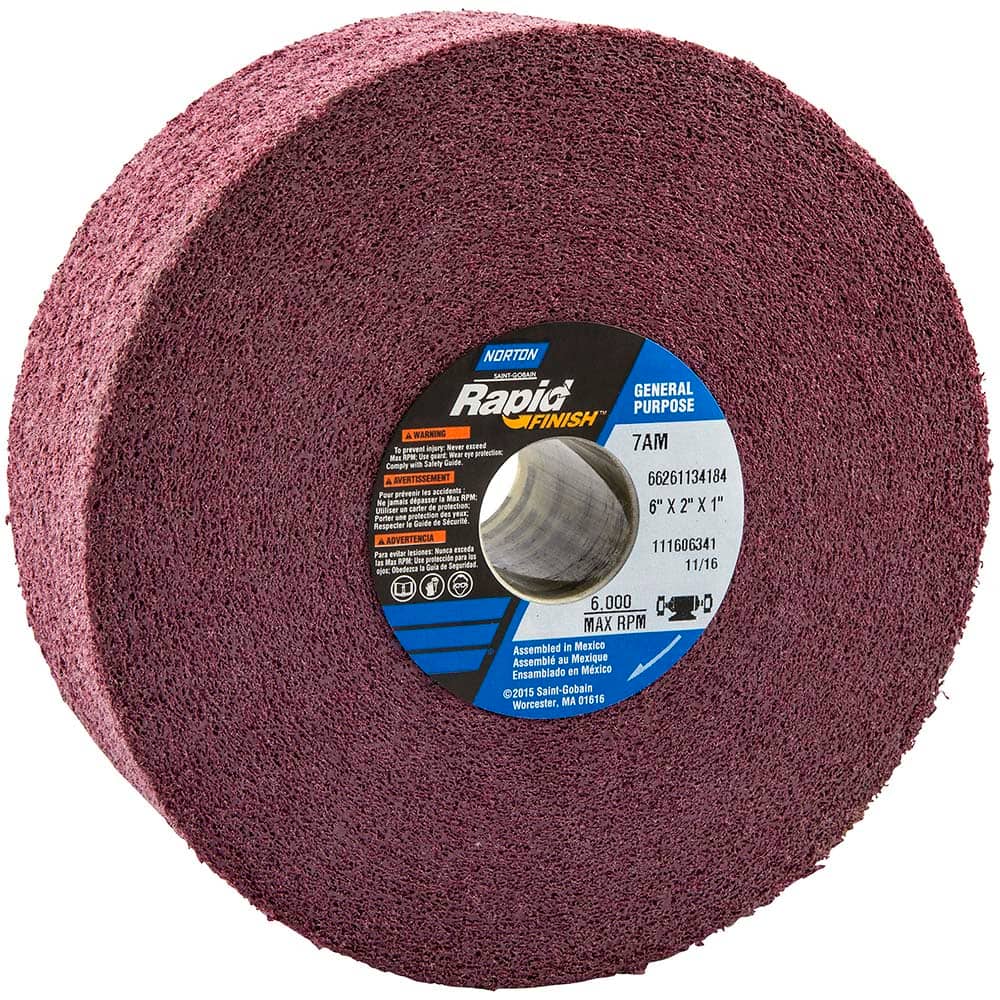 Norton - Deburring Wheels Wheel Type: Convolute Wheel Diameter (Inch): 6 - Eagle Tool & Supply