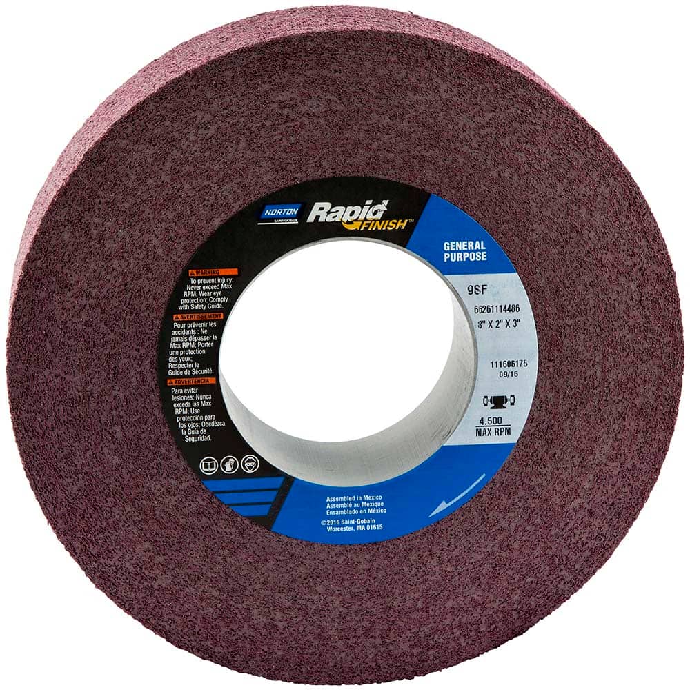 Norton - Deburring Wheels Wheel Type: Convolute Wheel Diameter (Inch): 8 - Eagle Tool & Supply