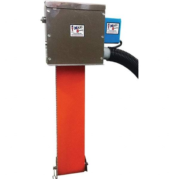 Mini-Skimmer - 36" Reach, 3 GPH Oil Removal Capacity, 115 Max Volt Rating, 60 Hz, Belt Oil Skimmer - 40 to 120° (Poly), 220° (Stainless) - Eagle Tool & Supply