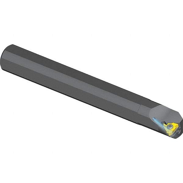 Vargus - Internal Thread, Left Hand Cut, 1-1/4" Shank Width x 1.12" Shank Height Indexable Threading Toolholder - 10" OAL, 5IL Insert Compatibility, NVRC Toolholder, Series Standard - Eagle Tool & Supply