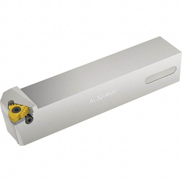 Vargus - External Thread, Right Hand Cut, 1-1/4" Shank Width x 1-1/4" Shank Height Indexable Threading Toolholder - 7" OAL, 4FER Insert Compatibility, AL Toolholder, Series F Style - Eagle Tool & Supply