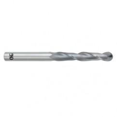 1/8" Dia. - 3" OAL - Bright CBD - Ball End SE EM - 2 FL - Eagle Tool & Supply