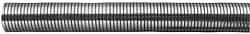 Federal Hose - 5" ID, -60 to 400°F, Galvanized Steel Unlined Flexible Metal Duct Hose - 20" Bend Radius, 25' Long - Eagle Tool & Supply