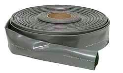 Continental ContiTech - 4" ID x 4.33 OD, 45 Working psi, Gray Hose, Lays Flat - Cut to Length, -10 to 150°F - Eagle Tool & Supply