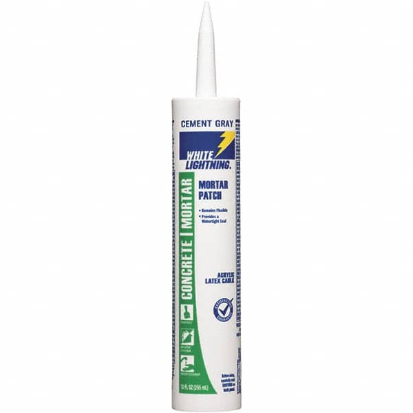 White Lightning - Drywall & Hard Surface Compounds Type: Brick/Mortar Repair Color: Gray - Eagle Tool & Supply