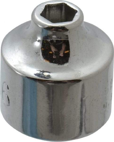 Proto - 3/16", 3/8" Drive, Standard Hand Socket - 6 Points, 3/4" OAL, Chrome Finish - Eagle Tool & Supply