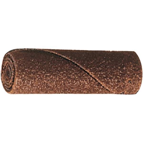 PFERD - 1" Max Roll Diam x 2" OAL, 120 Grit Aluminum Oxide Straight Cartridge Roll - 1/4" Pilot Hole Diam, Cloth Backing, 9,000 Max RPM - Eagle Tool & Supply