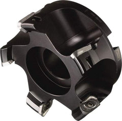 Sandvik Coromant - 4 Inserts, 50mm Cut Diam, 22mm Arbor Diam, 12mm Max Depth of Cut, Indexable Square-Shoulder Face Mill - 90° Lead Angle, 50mm High, R790-1604.. Insert Compatibility, Series CoroMill 790 - Eagle Tool & Supply