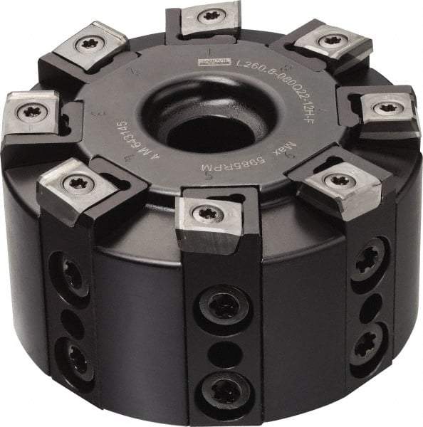 Sandvik Coromant - 260.8 Insert Style, Indexable Milling Cassette - R/L260.8 Toolholder Style, Compatible with Face Mills, Series Auto-AF - Eagle Tool & Supply